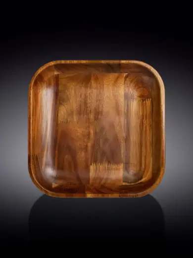 Тарелка глубокая квадратная, Wilmax, Acacia, 25.5x25.5 см