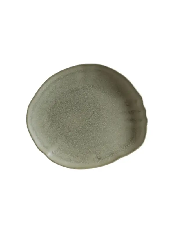 Блюдо овальное, Bonna, Adelfa, 30х26 cм, форма Ваго, волнистый край