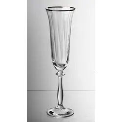 Бокал для шампанского, Crystalex, Angela Optic, 190мл 200524 opt (*6)