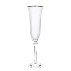 Бокал для шампанского, Crystalex, Angela Optic, 190 мл 20733 opt (*6)