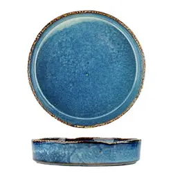 Тарелка с бортом P.L. Proff Cuisine Aqua Blue d 20,8 см h 4,6 см 930 мл