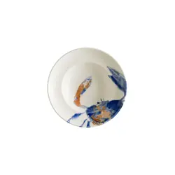Тарелка глубокая, Bonna, Aquelis, 27х5.6 cм, 450 мл, Краб