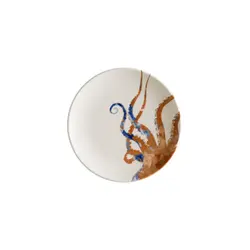 Тарелка, Bonna, Aquelis, 25 см, Осьминог, форма Гурмэ