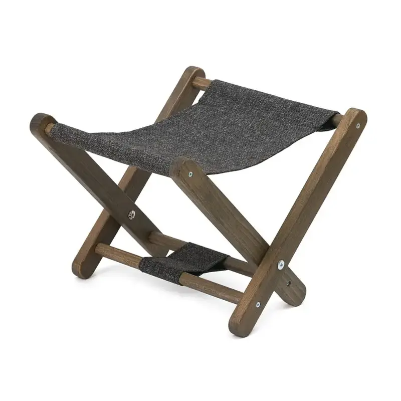 Подставка под сумку RestoTouch Wood В10, Dl, орех, коричневая рогожка