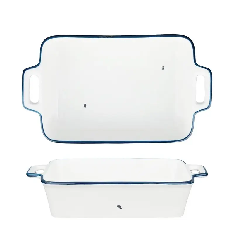 Блюдо прямоугольное с ручками P.L. Proff Cuisine Bakery Fusion 26,7*14,7 см h5,5 см 1050 мл