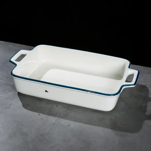 Блюдо прямоугольное с ручками P.L. Proff Cuisine Bakery Fusion 34*20 см h6,6 см 2290 мл