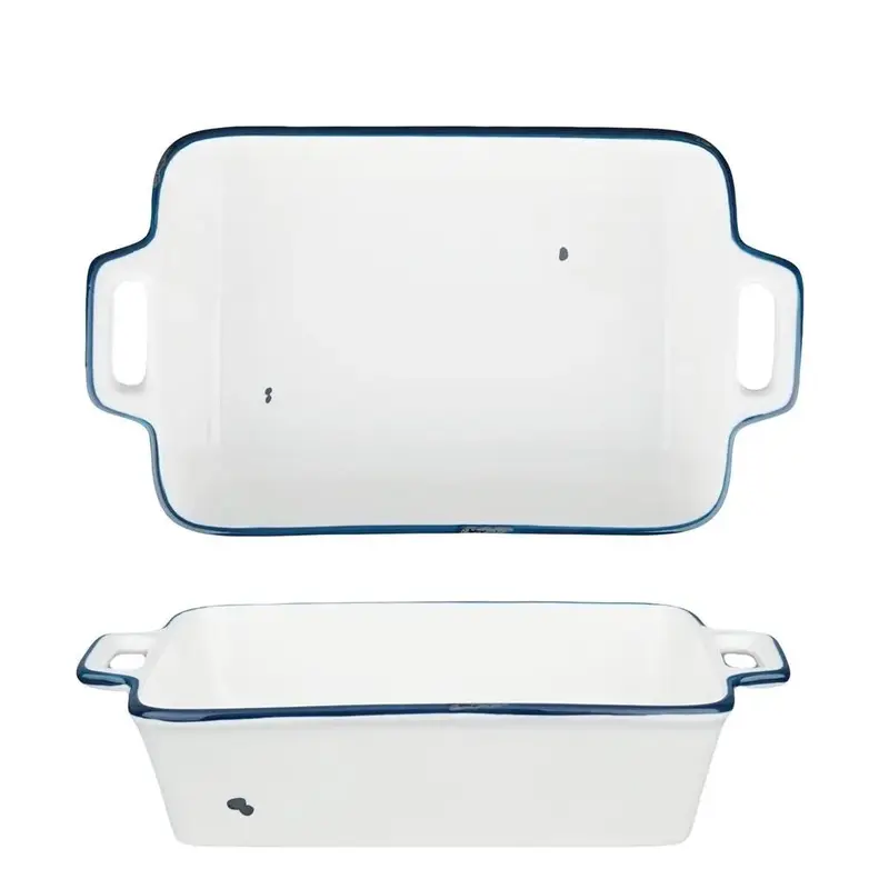 Блюдо прямоугольное с ручками P.L. Proff Cuisine Bakery Fusion 34*20 см h6,6 см 2290 мл