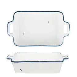 Блюдо прямоугольное с ручками P.L. Proff Cuisine Bakery Fusion 34*20 см h6,6 см 2290 мл