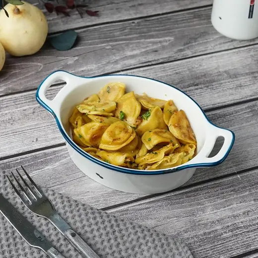Блюдо овальное с ручками P.L. Proff Cuisine Bakery Fusion 25*16,1 см h5,5 см 880 мл