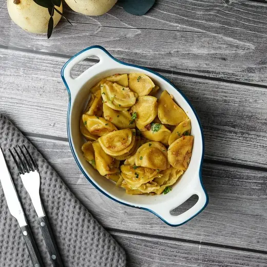 Блюдо овальное с ручками P.L. Proff Cuisine Bakery Fusion 25*16,1 см h5,5 см 880 мл