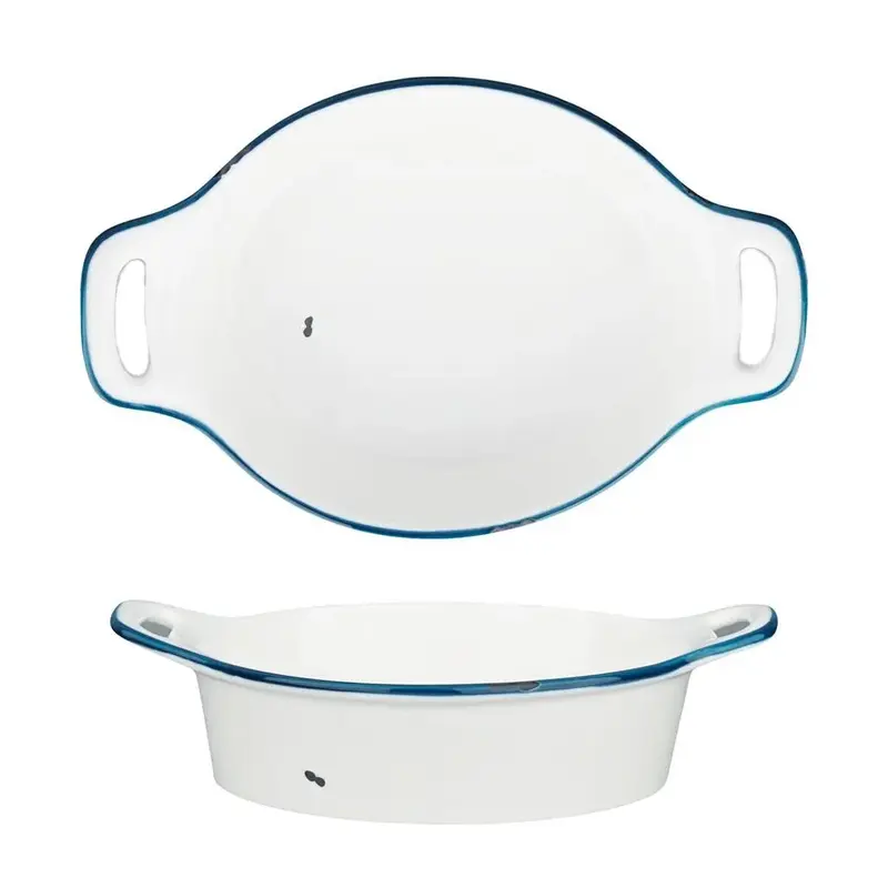 Блюдо овальное с ручками P.L. Proff Cuisine Bakery Fusion 25*16,1 см h5,5 см 880 мл
