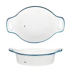 Блюдо овальное с ручками P.L. Proff Cuisine Bakery Fusion 25*16,1 см h5,5 см 880 мл