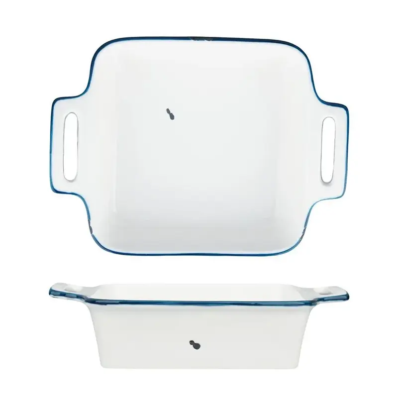 Блюдо прямоугольное с ручками P.L. Proff Cuisine Bakery Fusion 22*16,9 см h5,2 см 900 мл