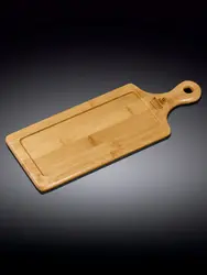 Поднос с ручкой, Wilmax, Bamboo, 34x12 см