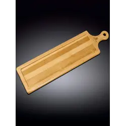 Поднос с ручкой, Wilmax, Bamboo, 45.5x12 см