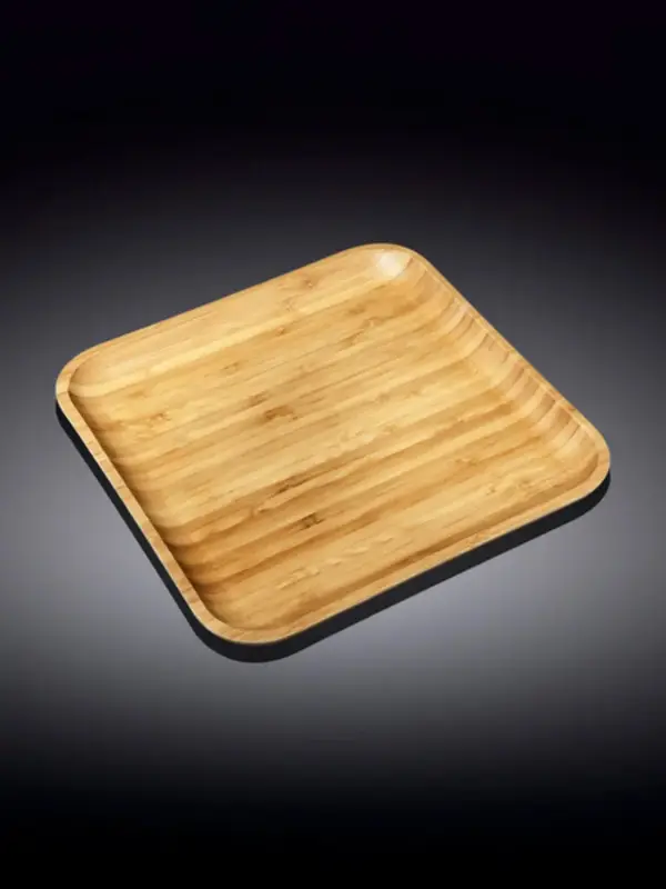 Тарелка квадратная, Wilmax, Bamboo, 20.5x20.5 см