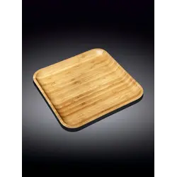 Тарелка квадратная, Wilmax, Bamboo, 20.5x20.5 см