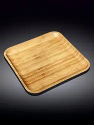 Тарелка квадратная, Wilmax, Bamboo, 25.5x25.5 см