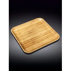 Тарелка квадратная, Wilmax, Bamboo, 25.5x25.5 см