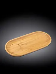 Блюдце капсульной формы, Wilmax, Bamboo, 25.5x12.5 см