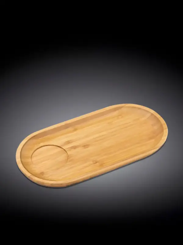 Блюдце капсульной формы, Wilmax, Bamboo, 25.5x12.5 см