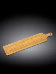 Сервировочная доска с ручкой, Wilmax, Bamboo, 66x15 см