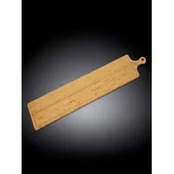 Сервировочная доска с ручкой, Wilmax, Bamboo, 100x20 см