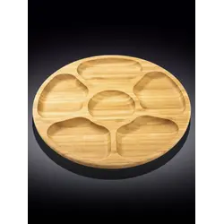 Блюдо 6-х секционное круглое, Wilmax, Bamboo, 28 см