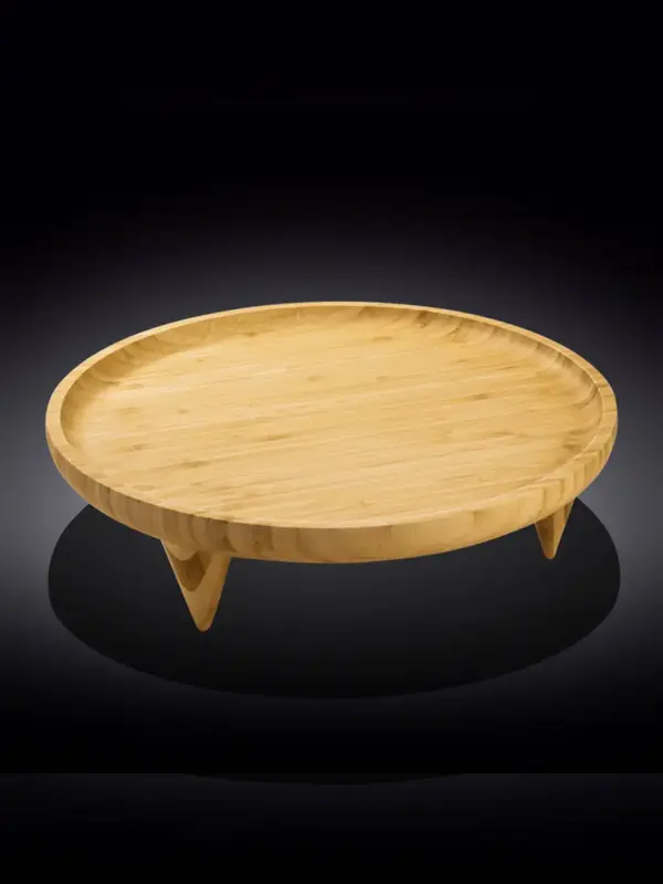 Блюдо круглое на ножках, Wilmax, Bamboo, 46 см