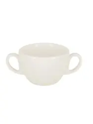 Бульонница с двумя ручками RAK Porcelain Barista 280 мл, h 6,3 см