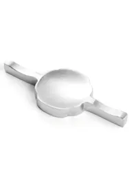 Подставка для палочек и приборов, Lunova Cutlery, Bazis , 9 x 3.5 см, Серебряный матовый