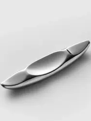 Подставка для палочек и приборов, Lunova Cutlery, Bazis , 9.5 x 2 см, Серебряный матовый