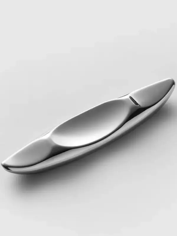 Подставка для палочек и приборов, Lunova Cutlery, Bazis , 9.5 x 2 см, Серебряный матовый