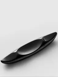 Подставка для палочек и приборов, Lunova Cutlery, Bazis , 9.5 x 2 см, Черный матовый