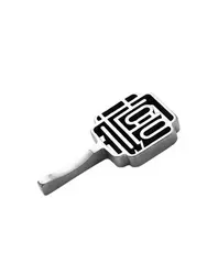 Подставка для палочек и приборов, Lunova Cutlery, Bazis , 10.4 x 3.5 см, Серебряный