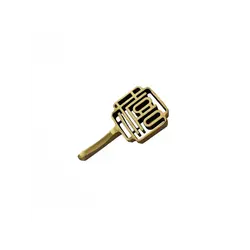 Подставка для палочек и приборов, Lunova Cutlery, Bazis , 10.4 x 3.5 см, Золотой 