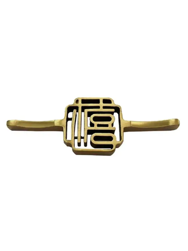 Подставка для палочек и приборов, Lunova Cutlery, Bazis , 6.9 x 3.5 см, Золотой