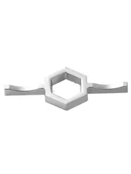 Подставка для палочек и приборов, Lunova Cutlery, Bazis , 9.5 x 4 см, Серебряный