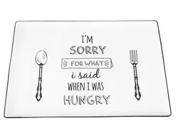 BE HAPPY Блюдо прямоугольное 27х20 см