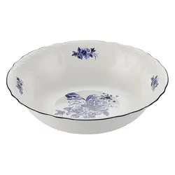 Салатник P.L. Proff Cuisine Blue Flower 1100 мл d 23,6 см h6,7 см
