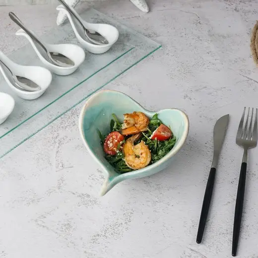 Салатник P.L. Proff Cuisine Sea Blue Shell Frutti di Mare 125 мл 13*12,9 см h9 см
