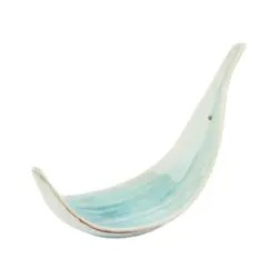 Блюдо для подачи P.L. Proff Cuisine Sea Blue Leaf Frutti di Mare 21*7,4 см h13,5 см