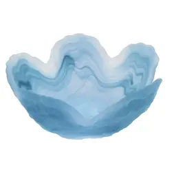 Салатник P.L. Proff Cuisine Blue Sunset звезда матовое стекло 250 мл d 16 см h7,5 см