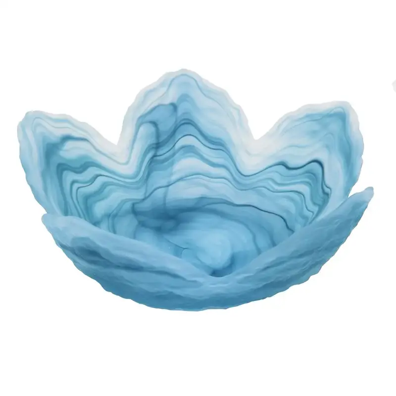 Салатник P.L. Proff Cuisine Blue Sunset звезда матовое стекло 700 мл d 22 см h10 см