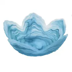 Салатник P.L. Proff Cuisine Blue Sunset звезда матовое стекло 700 мл d 22 см h10 см