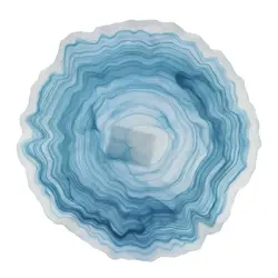 Тарелка P.L. Proff Cuisine Blue Sunset матовое стекло d 21 см h2 см