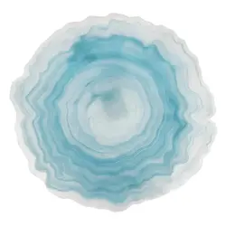 Тарелка P.L. Proff Cuisine Blue Sunset матовое стекло d 27 см h2 см