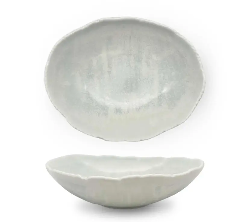 Салатник овальный, Casa di Fortuna, Boletus Fusion, 1 л, 25,5х20,5 см h 7 см