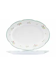 Блюдо овальное, Cosy & Trendy, Bouquet, 35.9х26 см