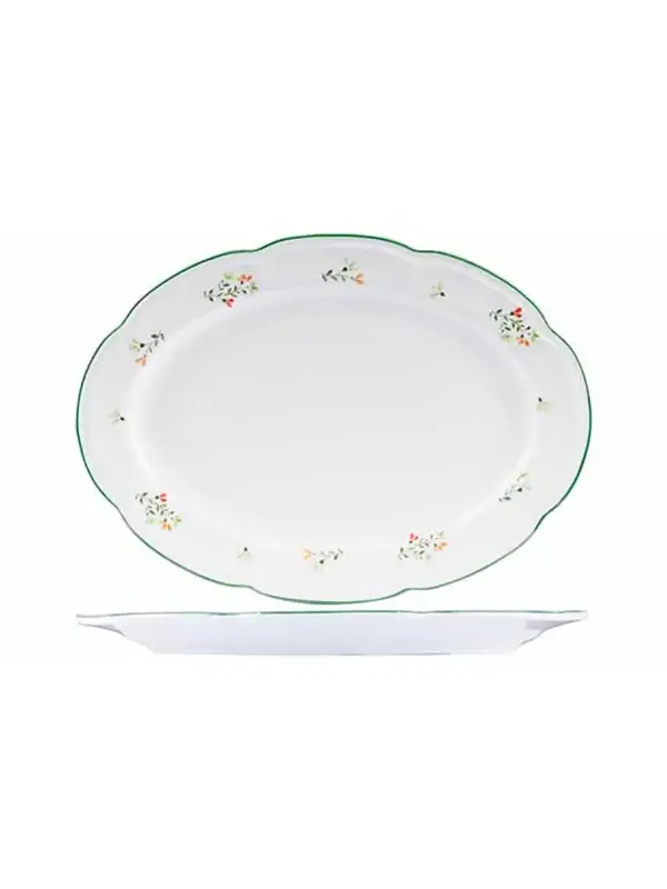 Блюдо овальное, Cosy & Trendy, Bouquet, 35.9х26 см